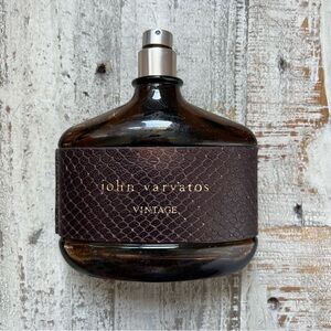 John Varvatos Vintage Eau De Toilette Cologne Small Amount Left of 4.2oz bottle